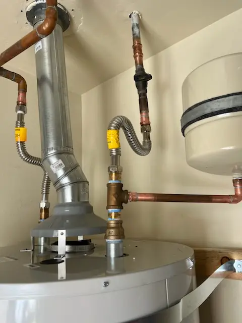 Water heater installation and plumbing repair in Myrtle Grove