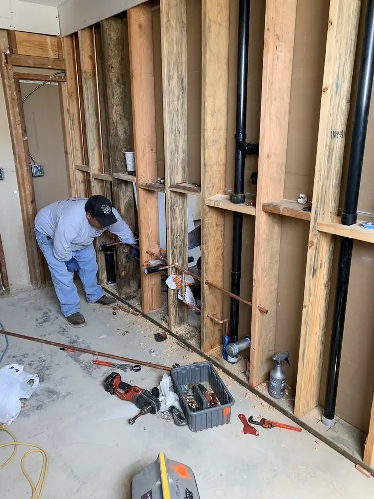 Commercial rough-in plumbing for Gas Line Repair in Myrtle Grove